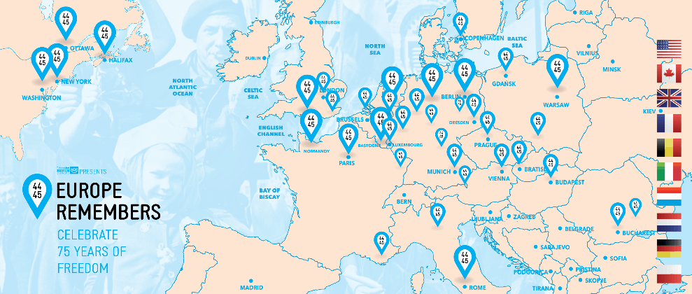 Liberation Route Europe op weg naar 75 jaar vrijheid