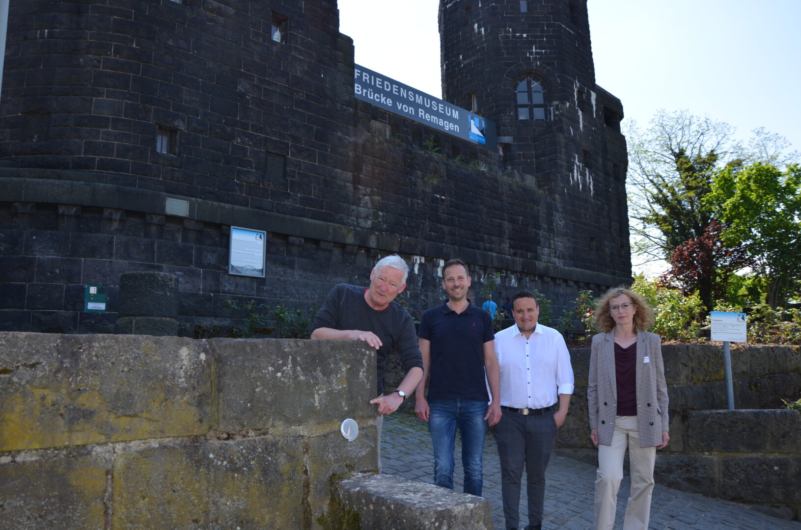 First ‘Vector of Memory’ unveiled in Germany at the Peace Museum – Bridge at Remagen 