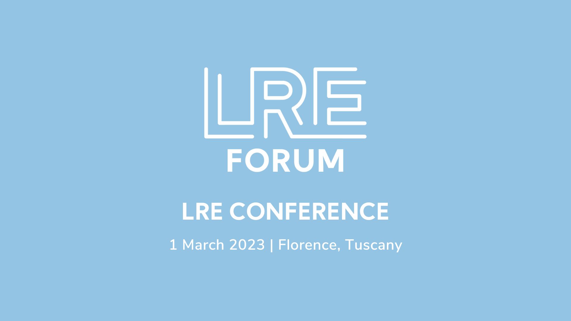 LRE Conference 2023 – Resistance: WWII Memory on the Edge