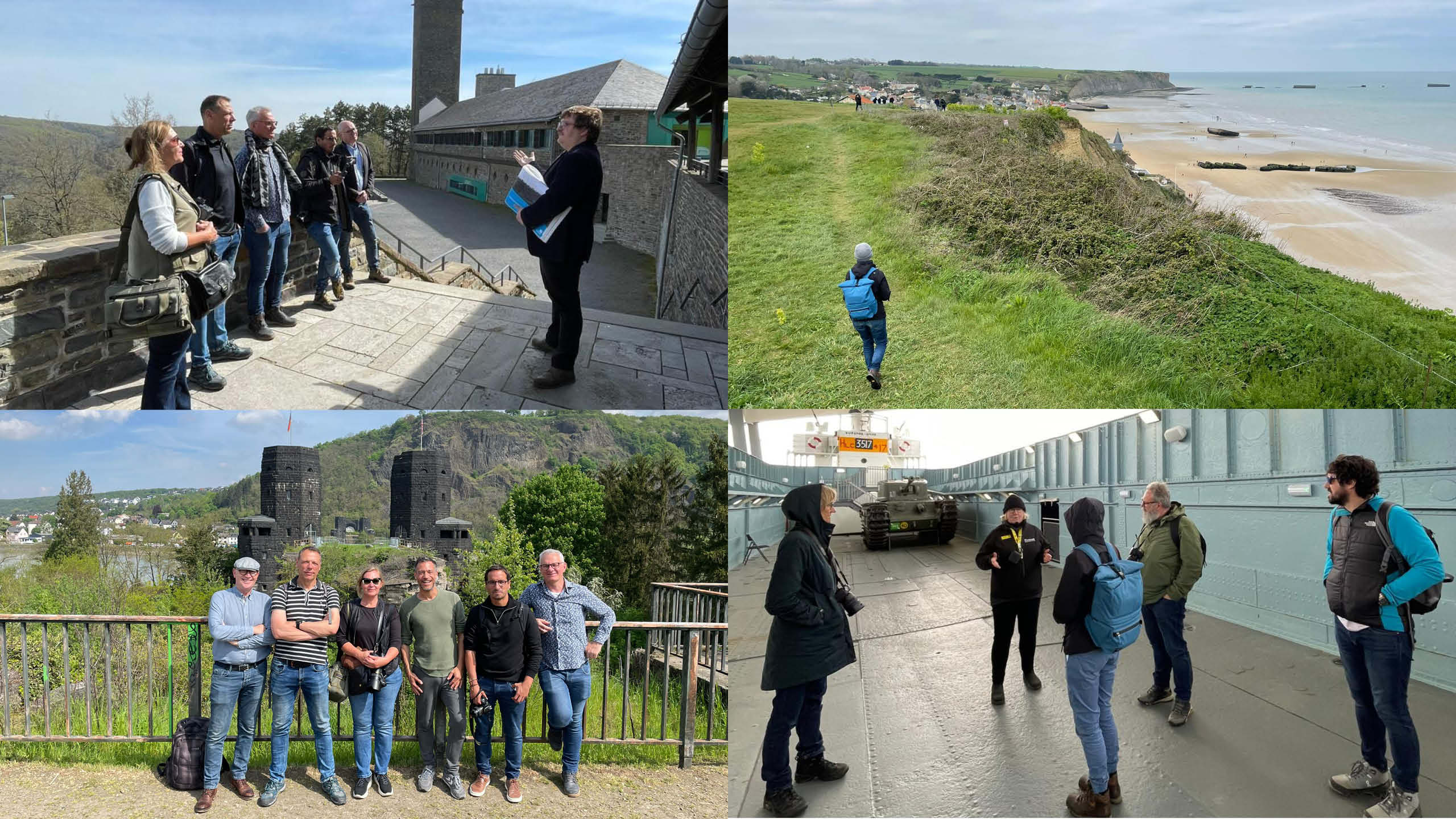 Two press trips to promote the Liberation Route Europe