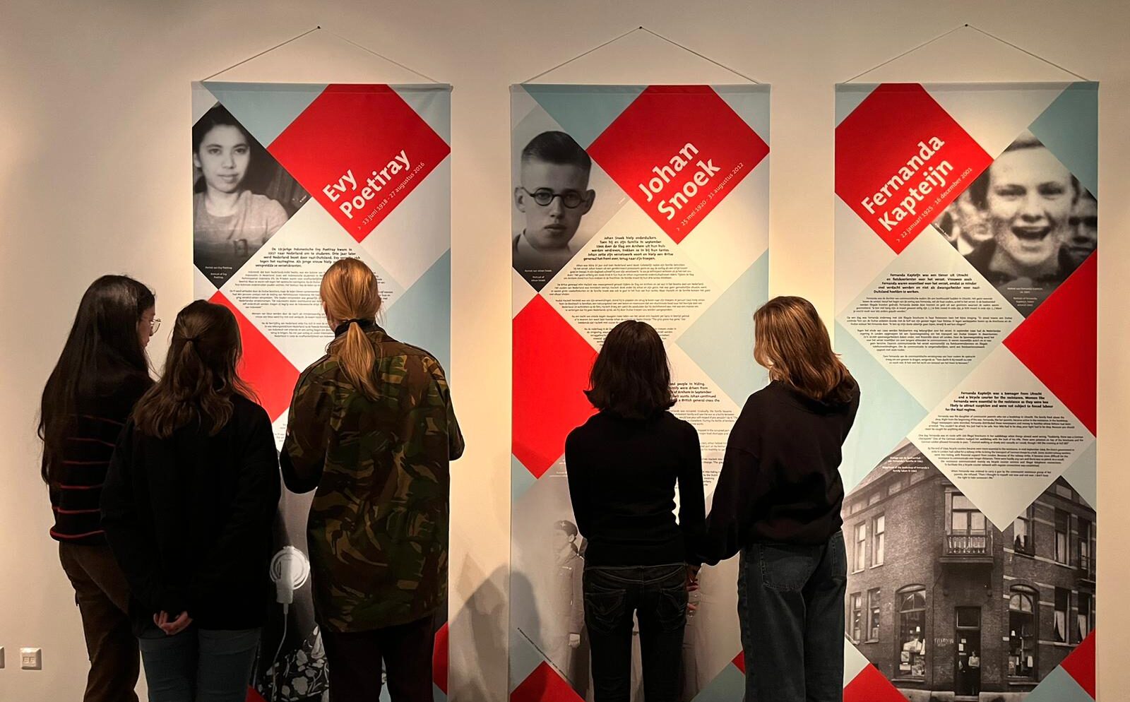The first Resistance Through Their Eyes youth event took place at the Resistance Museum Amsterdam on February 12-13  