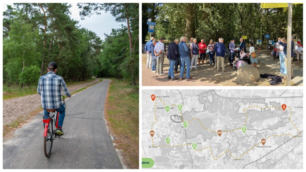 Scottish Highlanders route in Loon op Zand, Tilburg and Vught