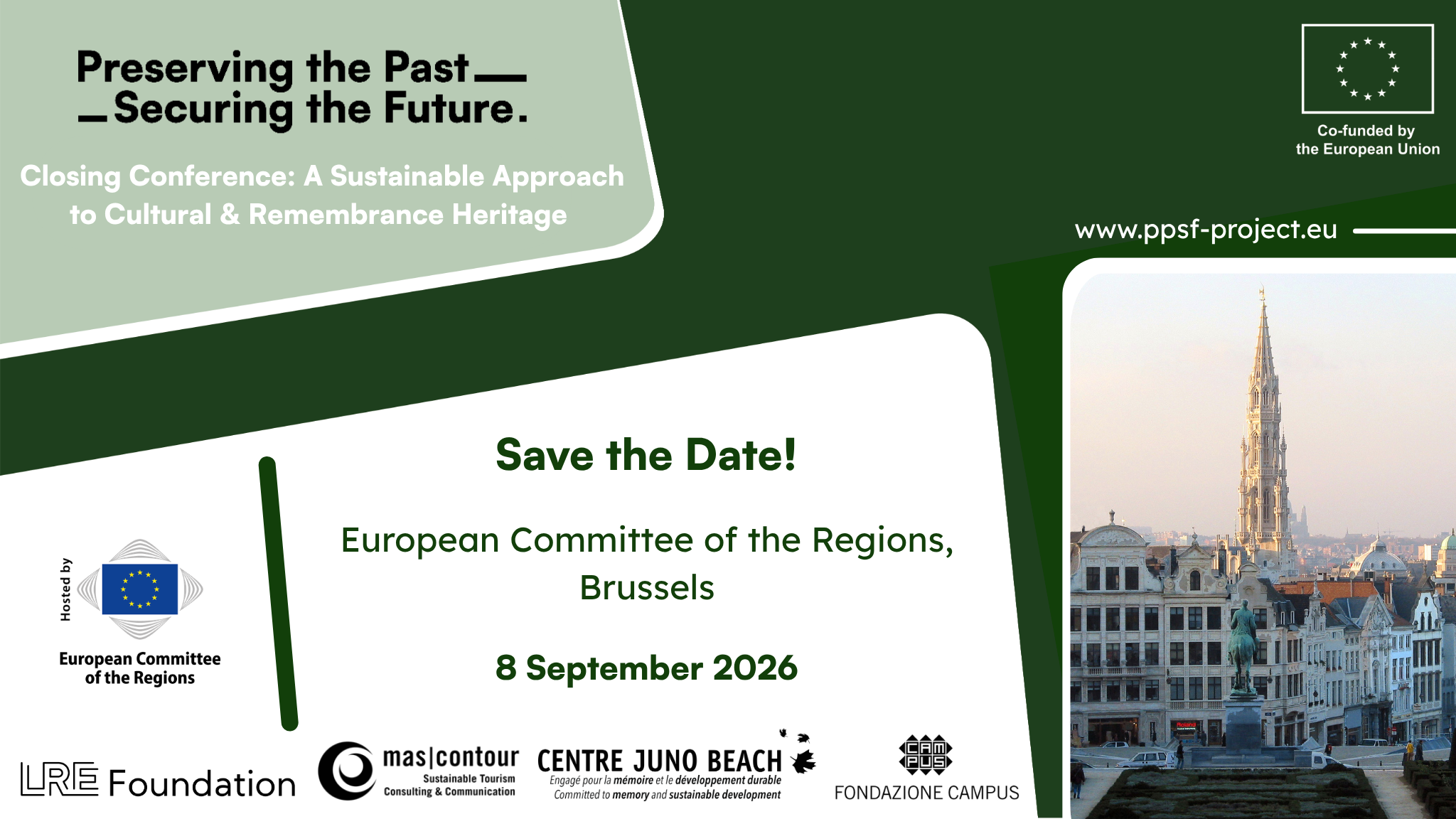 Join Us for the Closing Conference of Preserving the Past, Securing the Future 