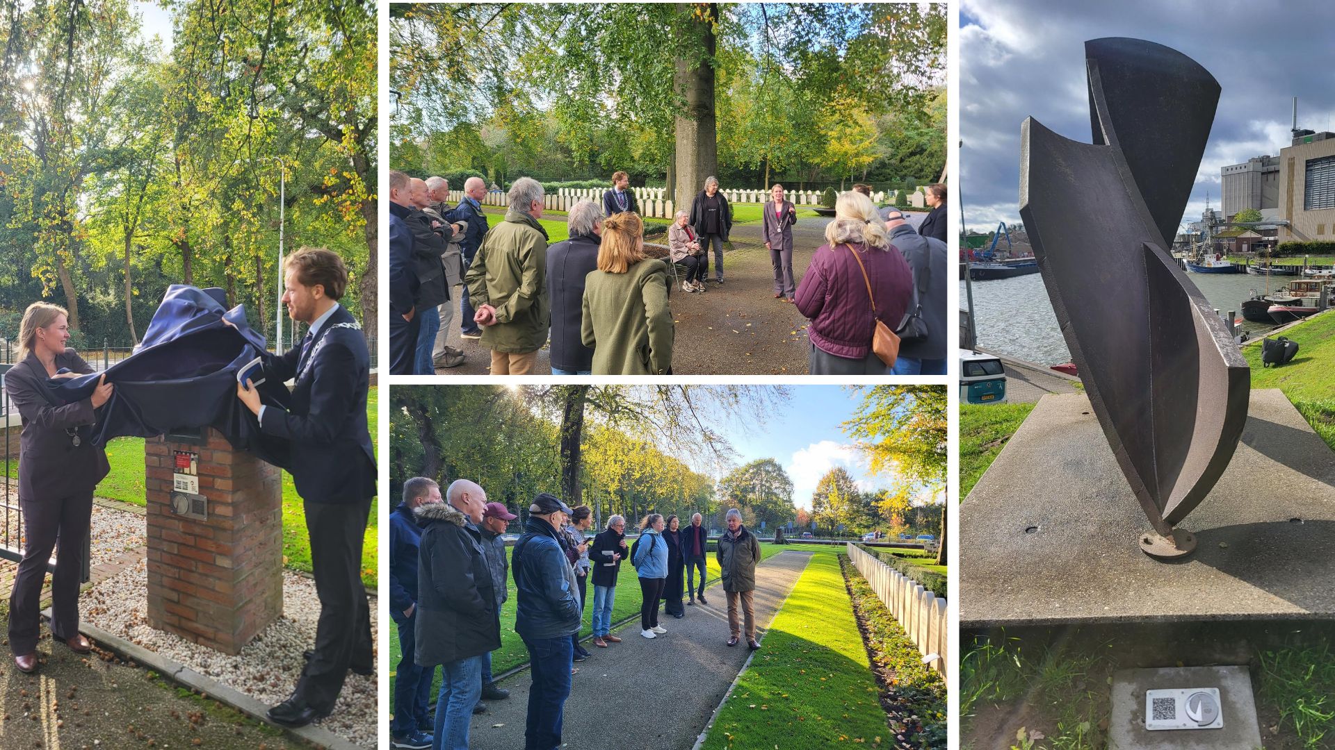 New Liberation Route Europe Walking and Cycling Trails Launched in Rhenen and Wageningen